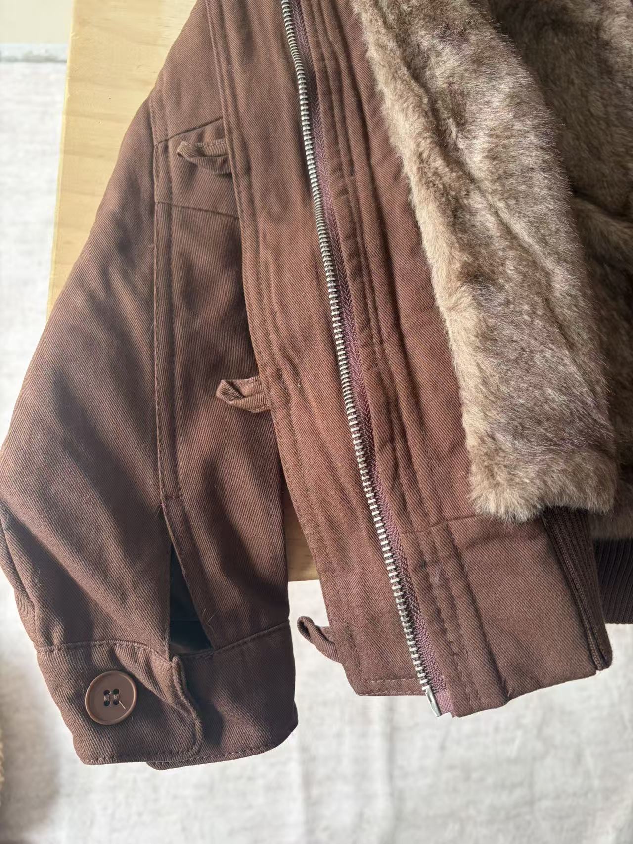 Women'S Fashion Bomber Jacket - Fur Lined Bomber Jacket American Vintage