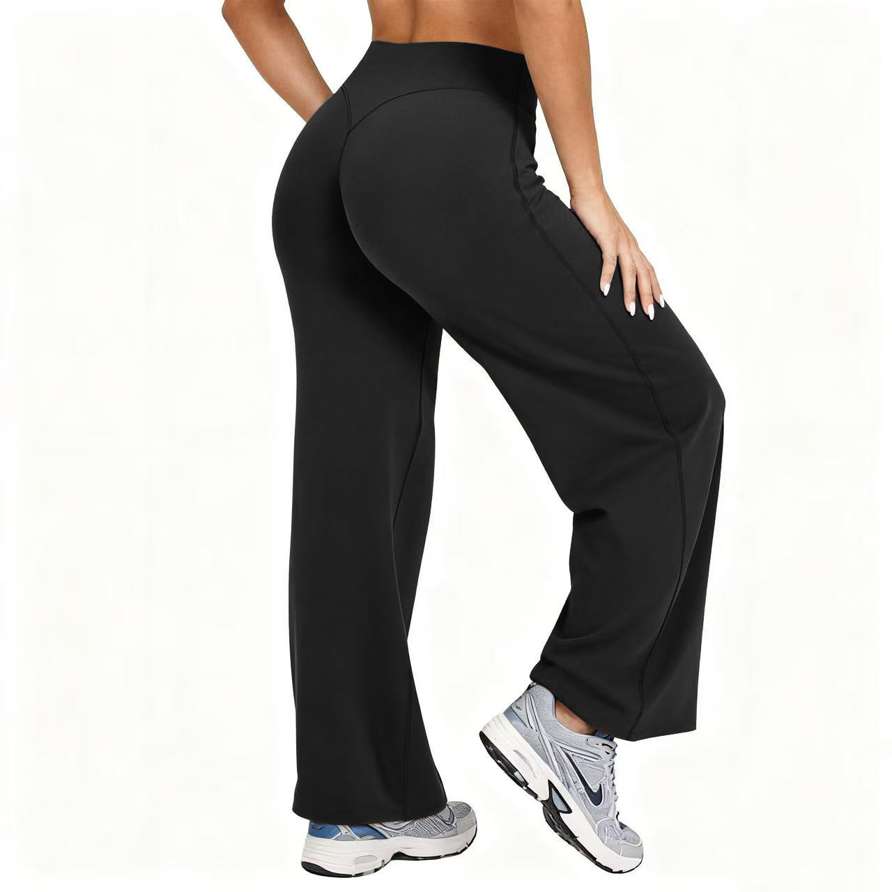 Women'S Fashion Leggings - Women Plus Size Yoga Wide-leg Pants