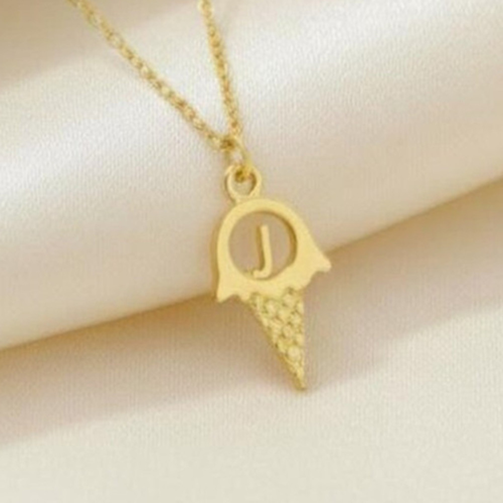 Women Fashion Dress Names - Custom Fashion Hollow Ice Cream Necklace