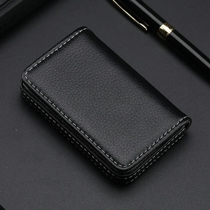 Fashion Sized Stitched PU Leat - Women Fashion Visiting Card 评论和价格
