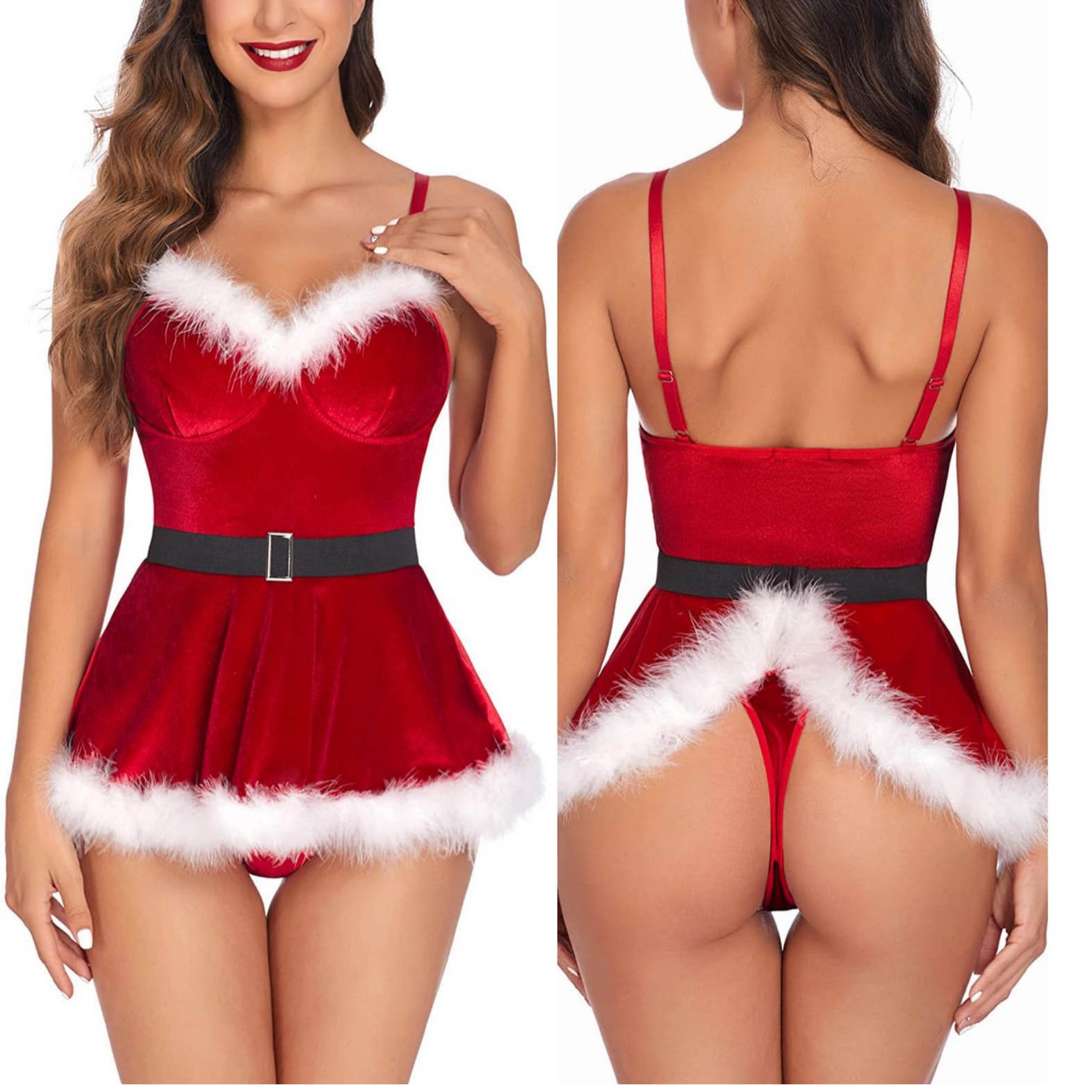 Women's Sexy Nightgown Santa C - Women'S Fashion Line 评论和价格
