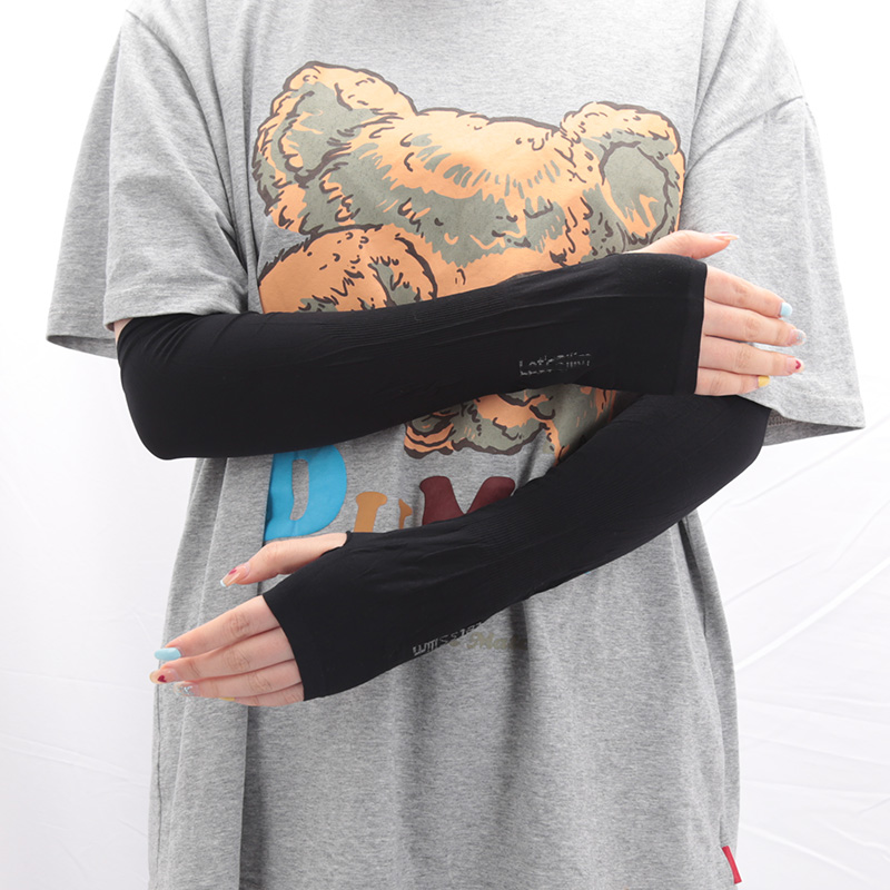 New Ice Silk Sleeve Sunscreen  - Women'S Fashion Gloves 评论和价格