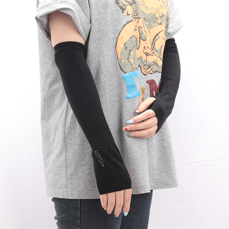 New Ice Silk Sleeve Sunscreen  - Women'S Fashion Gloves 评论和价格
