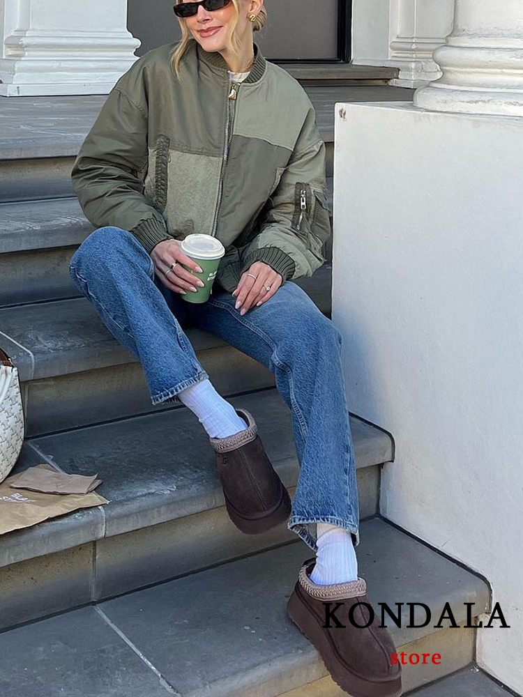  Streetwear Armygreen Bomber J - Women'S Fashion Bomber Jacket 评论和价格