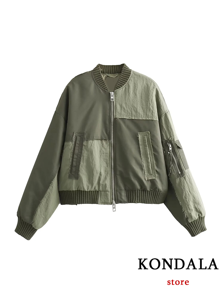  Streetwear Armygreen Bomber J - Women'S Fashion Bomber Jacket 评论和价格
