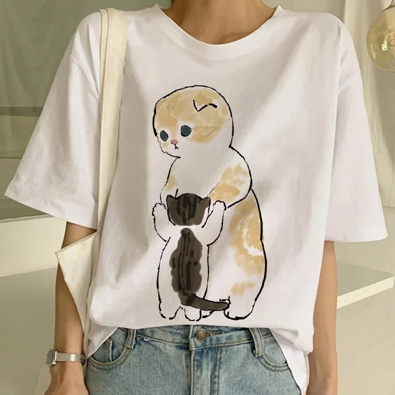 Summer New Cute Cat Funny Cart - Women'S Fashion From The 90S 评论和价格