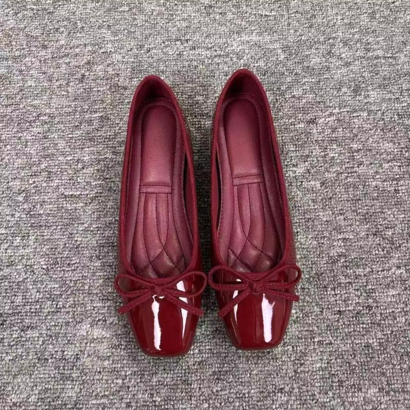 Women Ballet Flats Square Toe  - Women'S Fashion Line 评论和价格