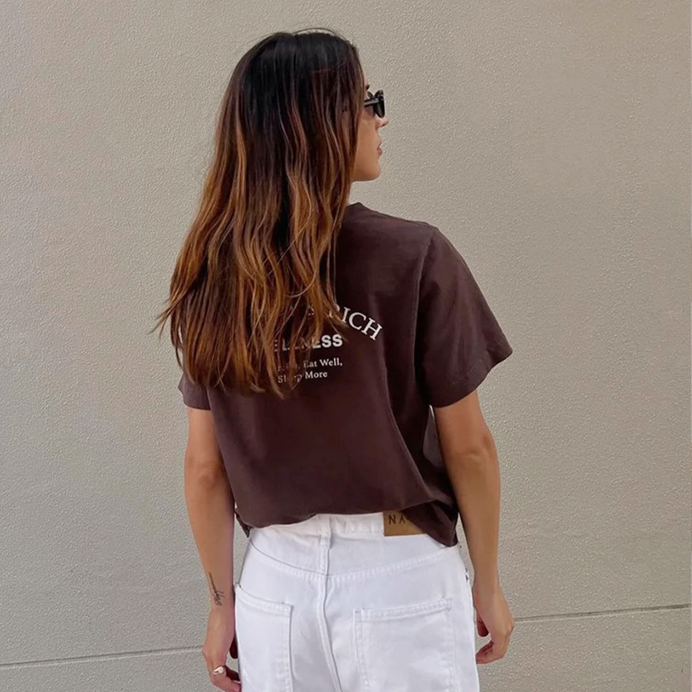 American Vintage Letters Print - Women'S Fashion From The 90S 评论和价格