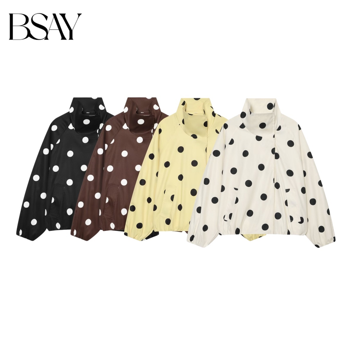 BSAY 2026 New Women Fashion Ve - Women'S Fashion Bomber Jacket 评论和价格