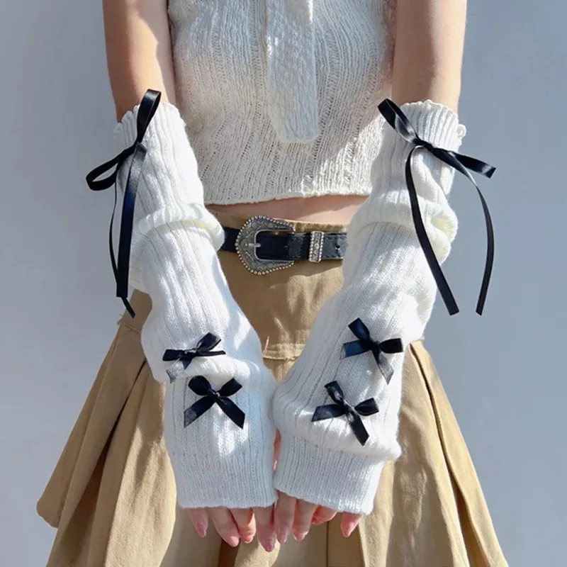 Female Y2K Fashion Arm Warmers - Women'S Fashion Gloves 评论和价格