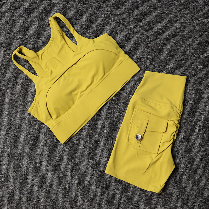 Fitness Shorts Yoga Sets Women - Women'S Fashion Leggings 评论和价格