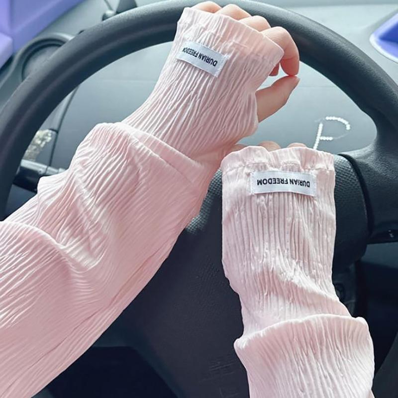 Fashionable Loose Thin Ice Sil - Women'S Fashion Gloves 评论和价格