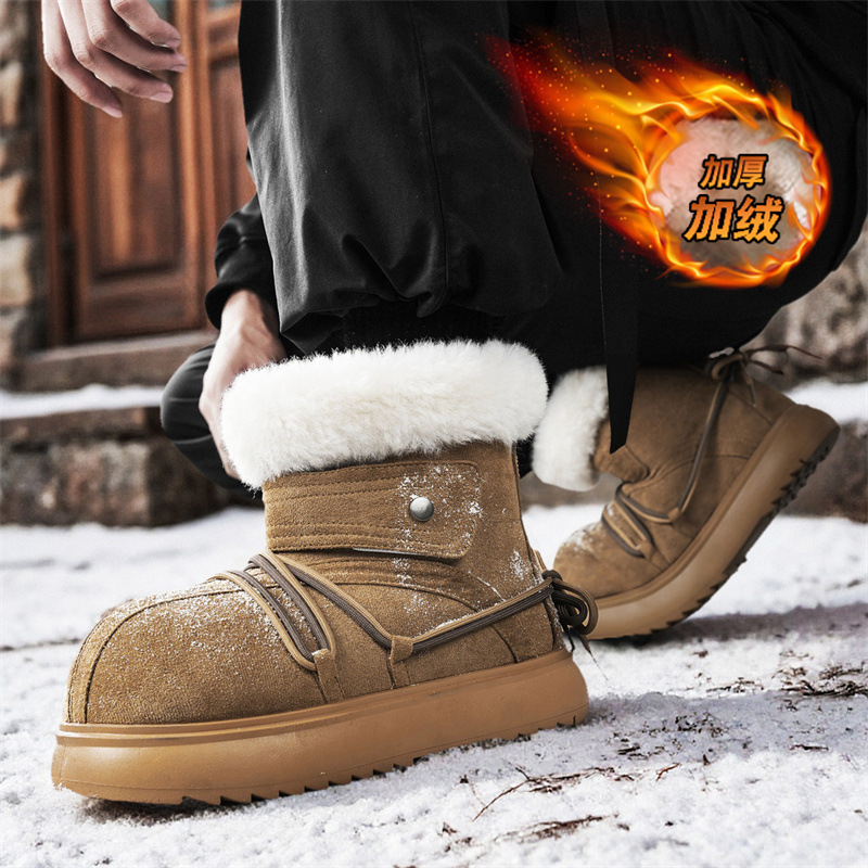 2025 New Winter Men Snow Boots - Women'S Fashion Gym Shoes 评论和价格