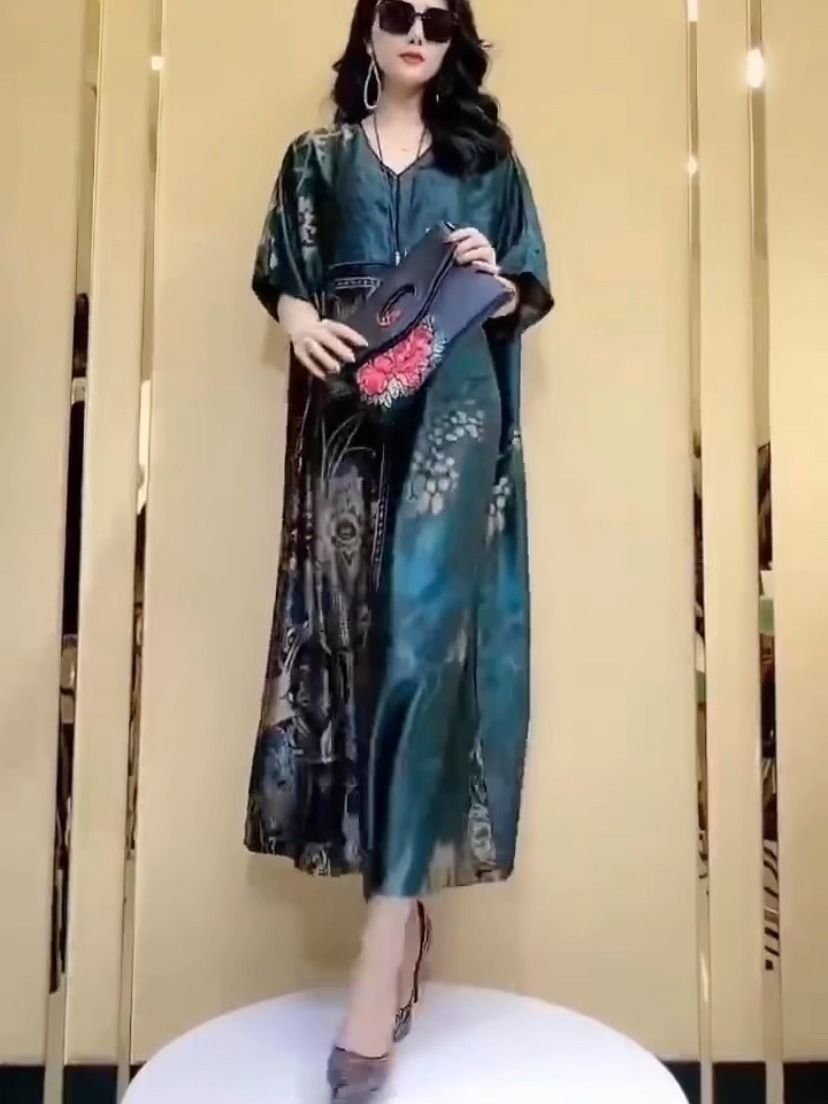 Temperament High-End Large-Siz - Women Fashion Dress Names 评论和价格