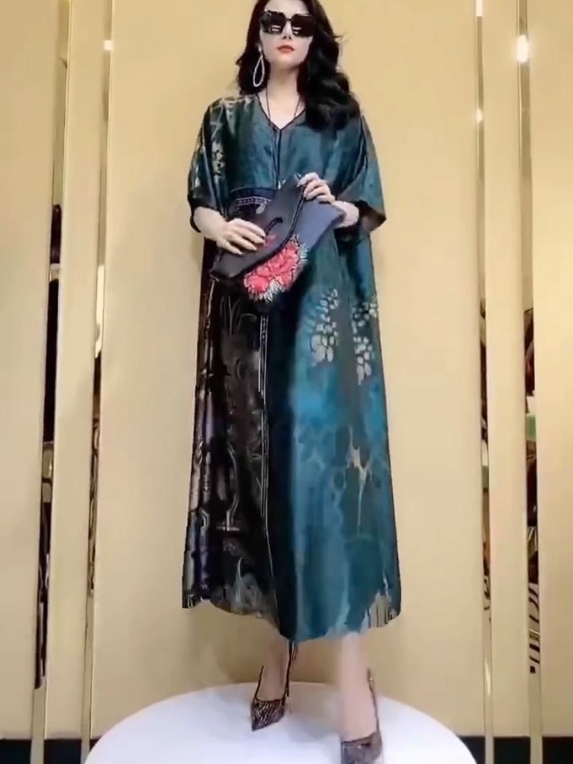 Temperament High-End Large-Siz - Women Fashion Dress Names 评论和价格