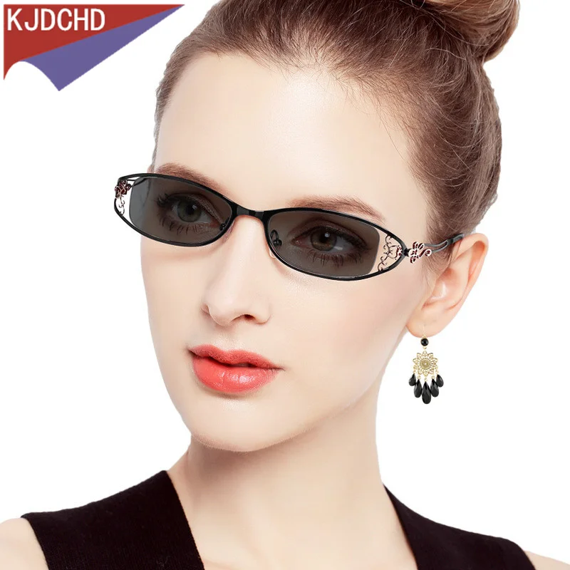 Fashionable Alloy Frame Transi - Women'S Fashion Glasses With Clear Lenses 评论和价格