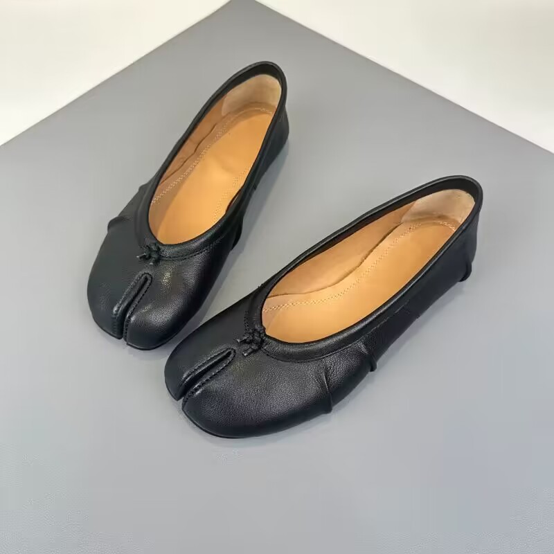 NEW Split Toe Flat Shoes Women - Women'S Fashion Walking Shoes 评论和价格