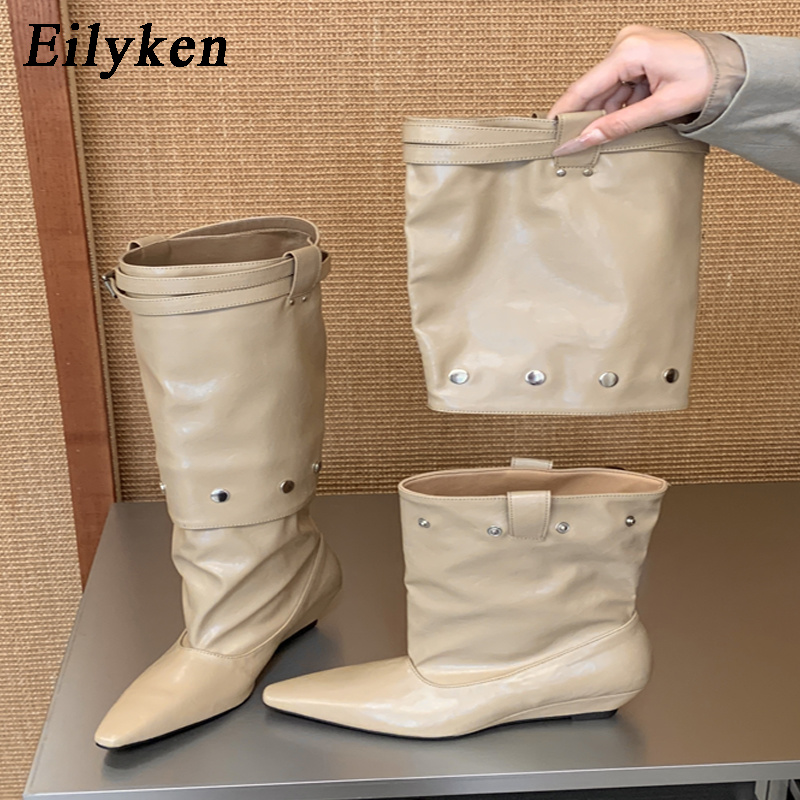Eilyken New Fashion Pointed To - Women'S Fashion Knee High Boots 评论和价格