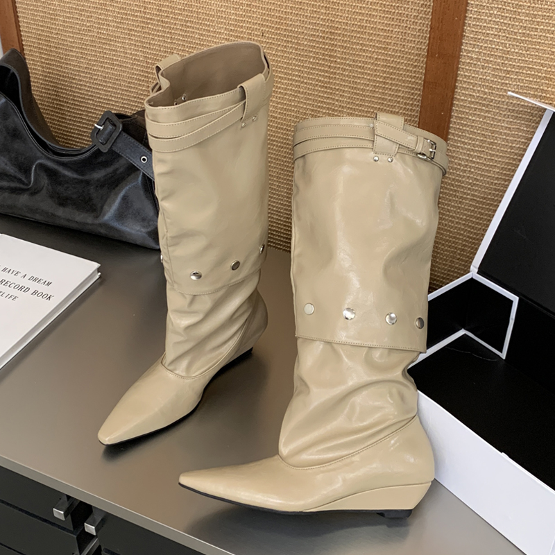 Eilyken New Fashion Pointed To - Women'S Fashion Knee High Boots 评论和价格
