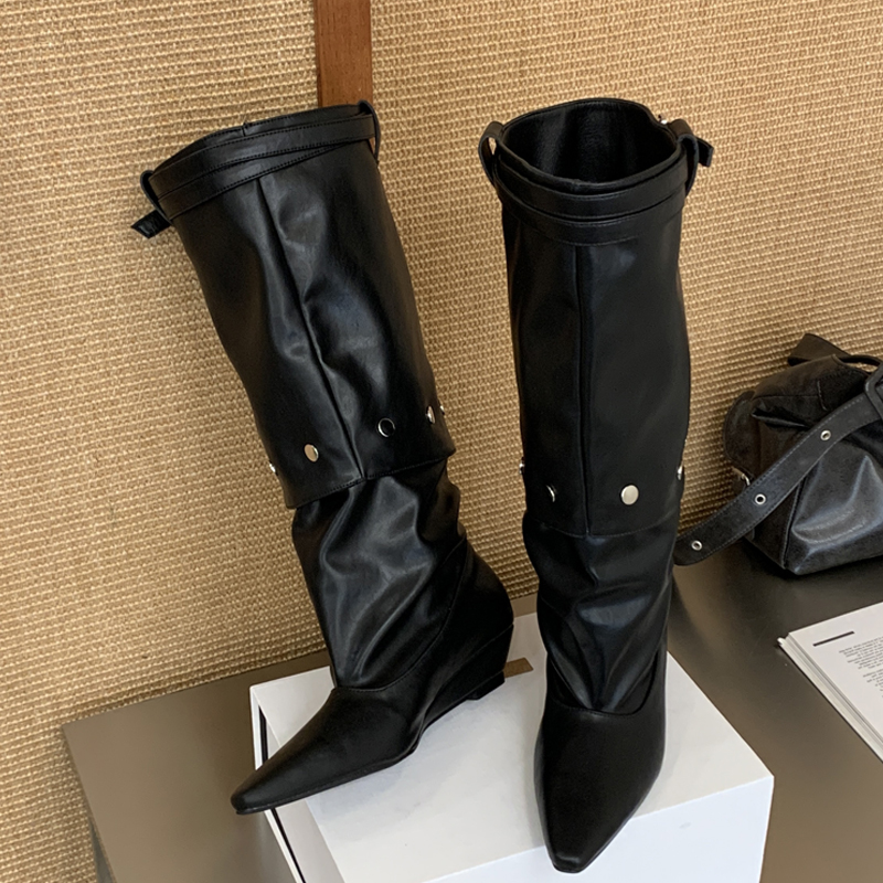 Eilyken New Fashion Pointed To - Women'S Fashion Knee High Boots 评论和价格