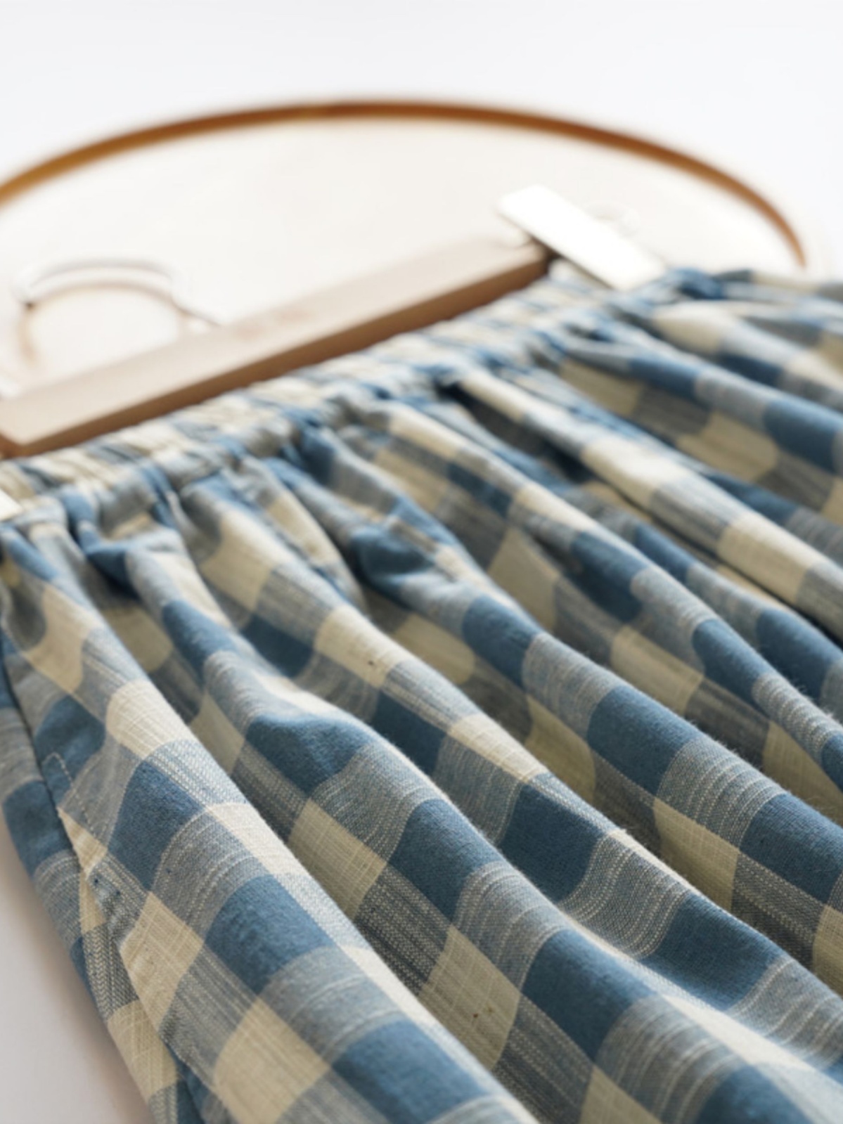 Retro Bamboo Fiber Cotton Midi - A-Line Skirt Midi 评论和价格