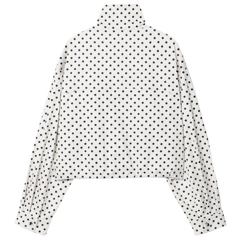 HXAO Polka Dot Bomber Jacket W - Women'S Fashion Bomber Jacket 评论和价格