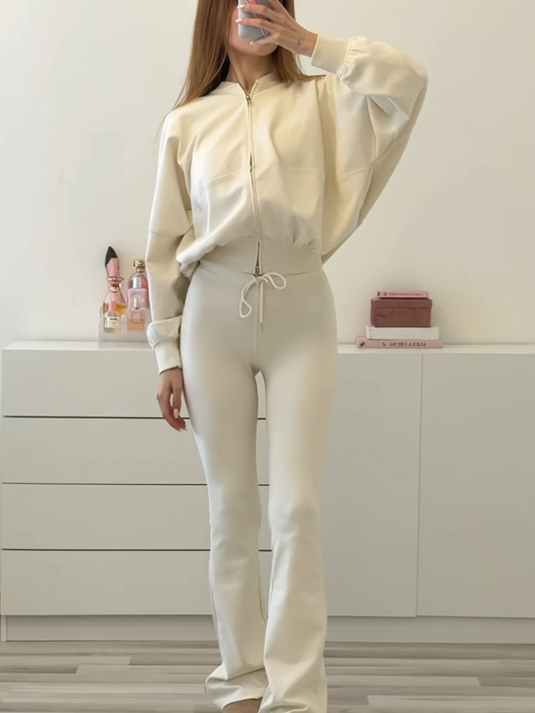 HH Women Elegant Solid Flared  - Women'S Fashion Bomber Jacket 评论和价格