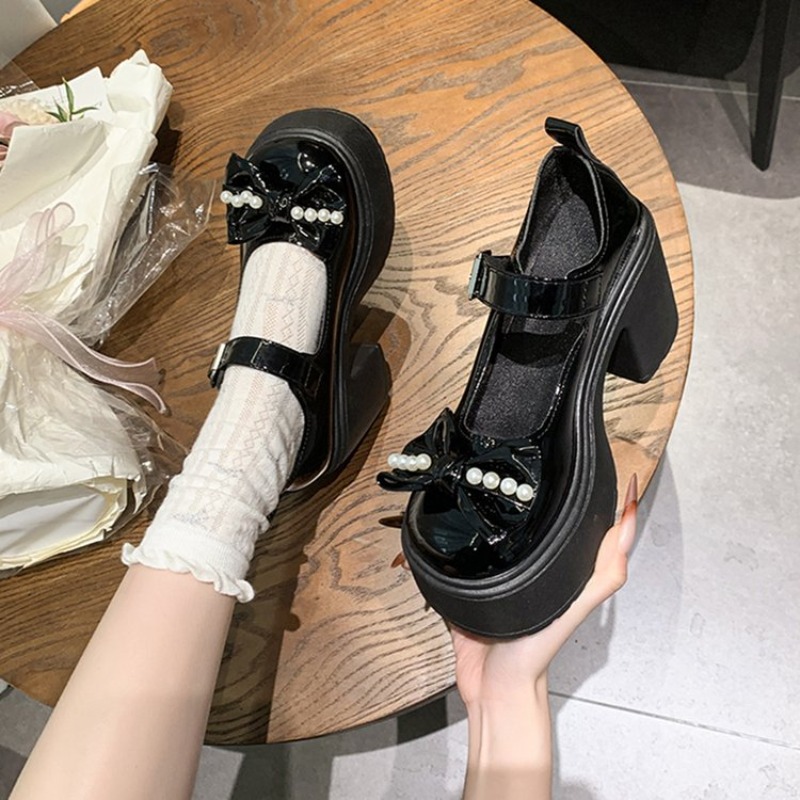 2026 Lolita Shoes Black Super  - Women'S Fashion Walking Shoes 评论和价格