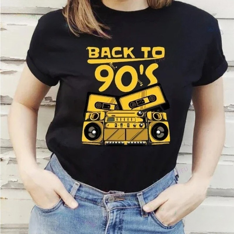 Back To 90s I Love 90 T-shirt  - Women'S Fashion From The 90S 评论和价格