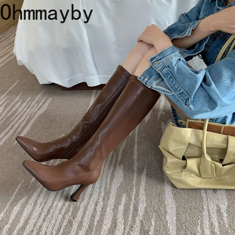 Winter Women Long Boots Fashio - Women'S Fashion Knee High Boots 评论和价格