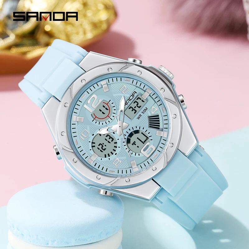 SANDA Pink Watch for Women Ana - Women Fashion Week 2026 评论和价格