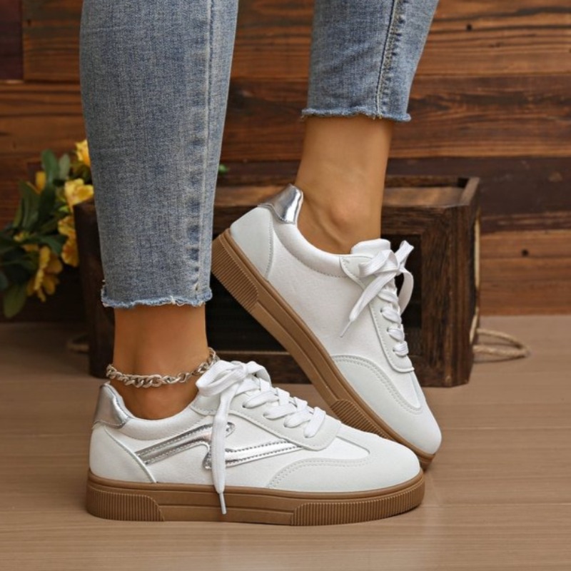 Women Tennis Sneakers Flats La - Women'S Fashion Tennis Shoes 评论和价格