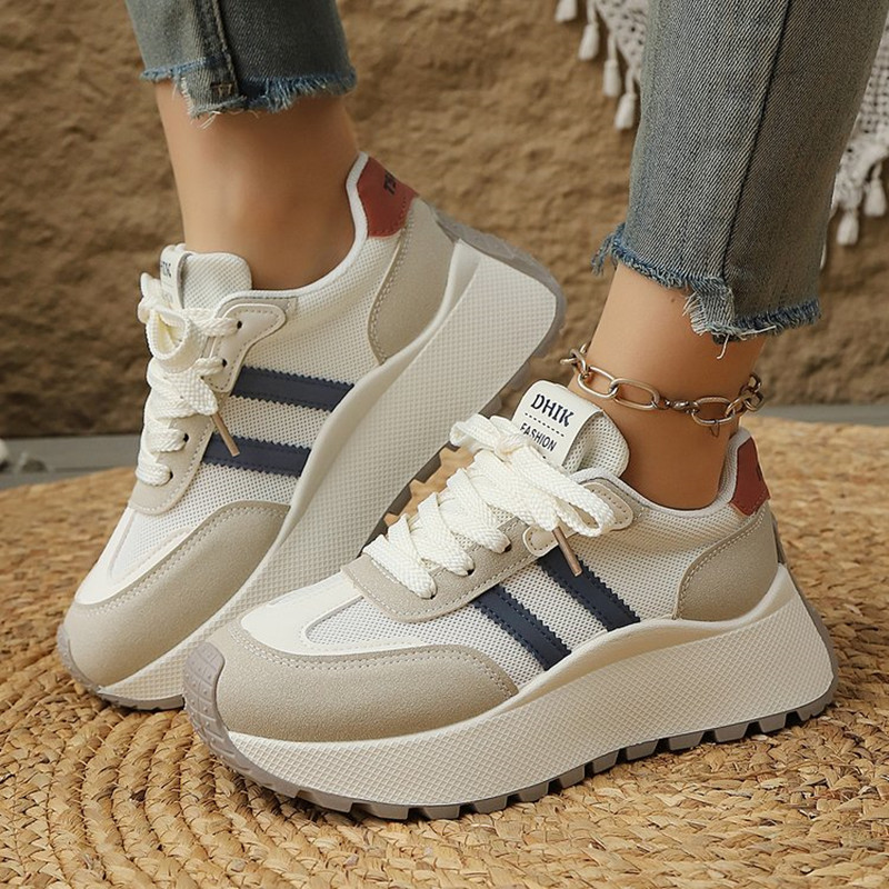 Fashion Breathable Mesh Sporty - Women'S Fashion Gym Shoes 评论和价格