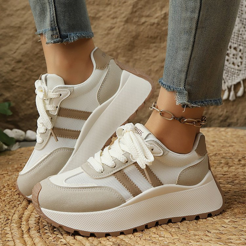 Fashion Breathable Mesh Sporty - Women'S Fashion Gym Shoes 评论和价格