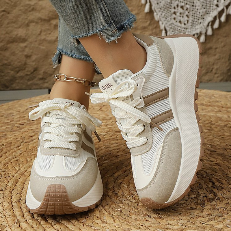 Fashion Breathable Mesh Sporty - Women'S Fashion Gym Shoes 评论和价格