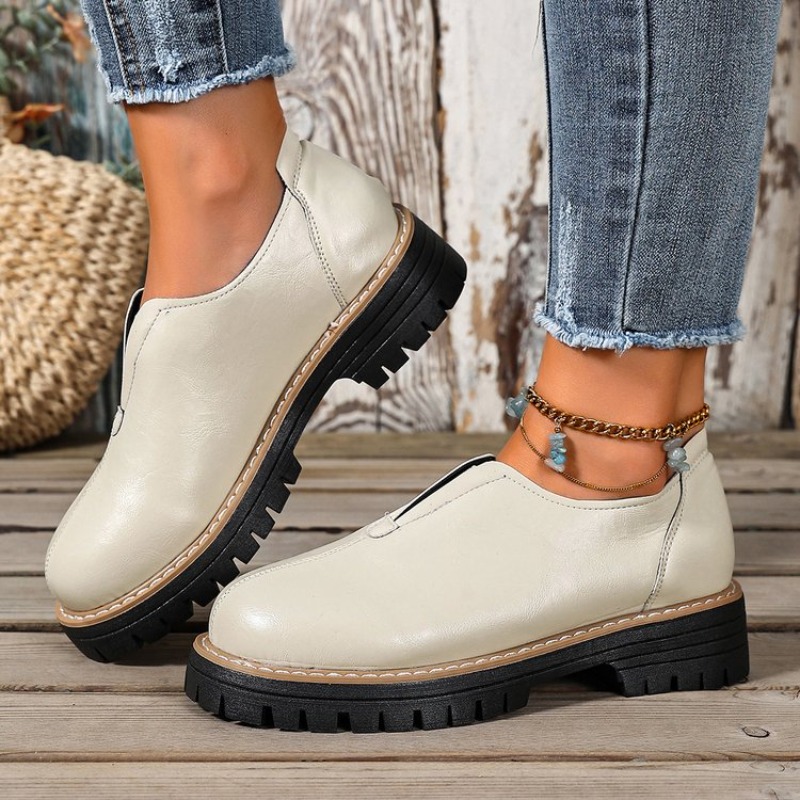 Retro British Style Women's Sh - Women'S Fashion Walking Shoes 评论和价格