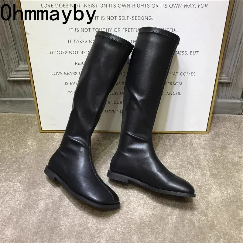 Street Style Stretch Women Kne - Women'S Fashion Knee High Boots 评论和价格