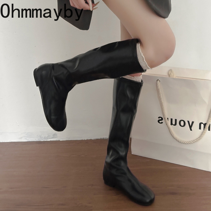 Street Style Stretch Women Kne - Women'S Fashion Knee High Boots 评论和价格
