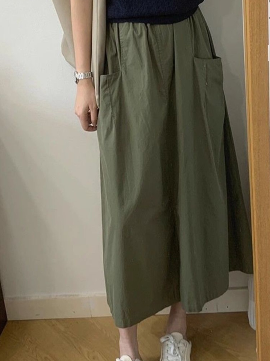 plus Size Women's A-Line Skirt - A-Line Skirt Midi 评论和价格