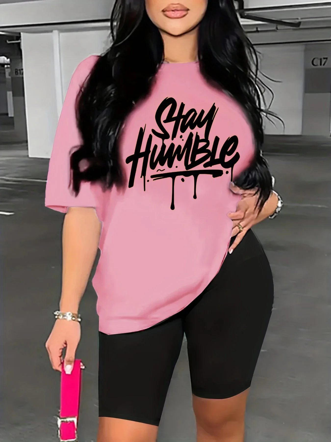 Plus Size Summer Women's Lette - Women'S Fashion From The 90S 评论和价格