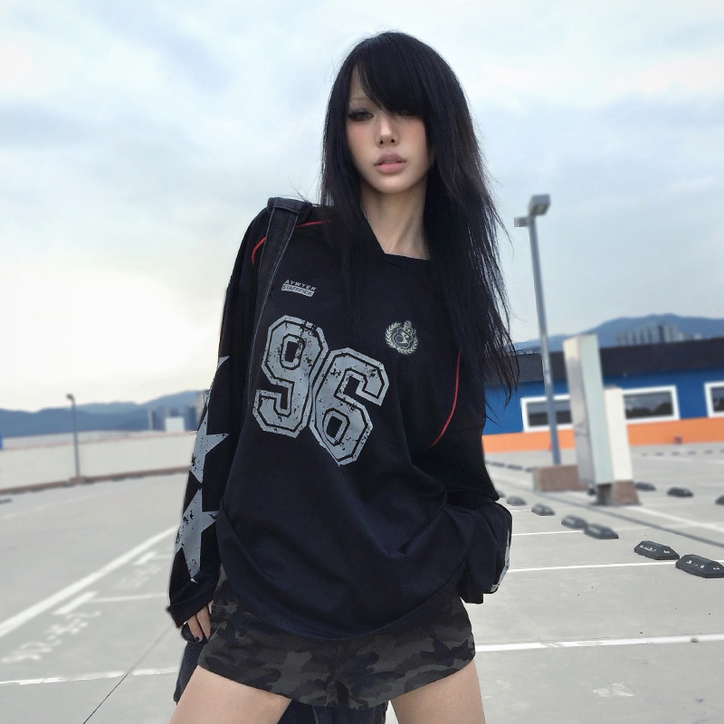 Karrcat Trashy Y2k Jersey Tops - Women'S Fashion From The 90S 评论和价格