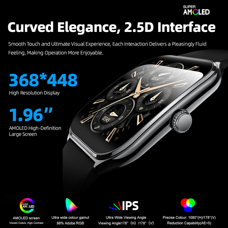 New Ultra Thin Smart Watch AMO - Women Fashion Week 2026 评论和价格