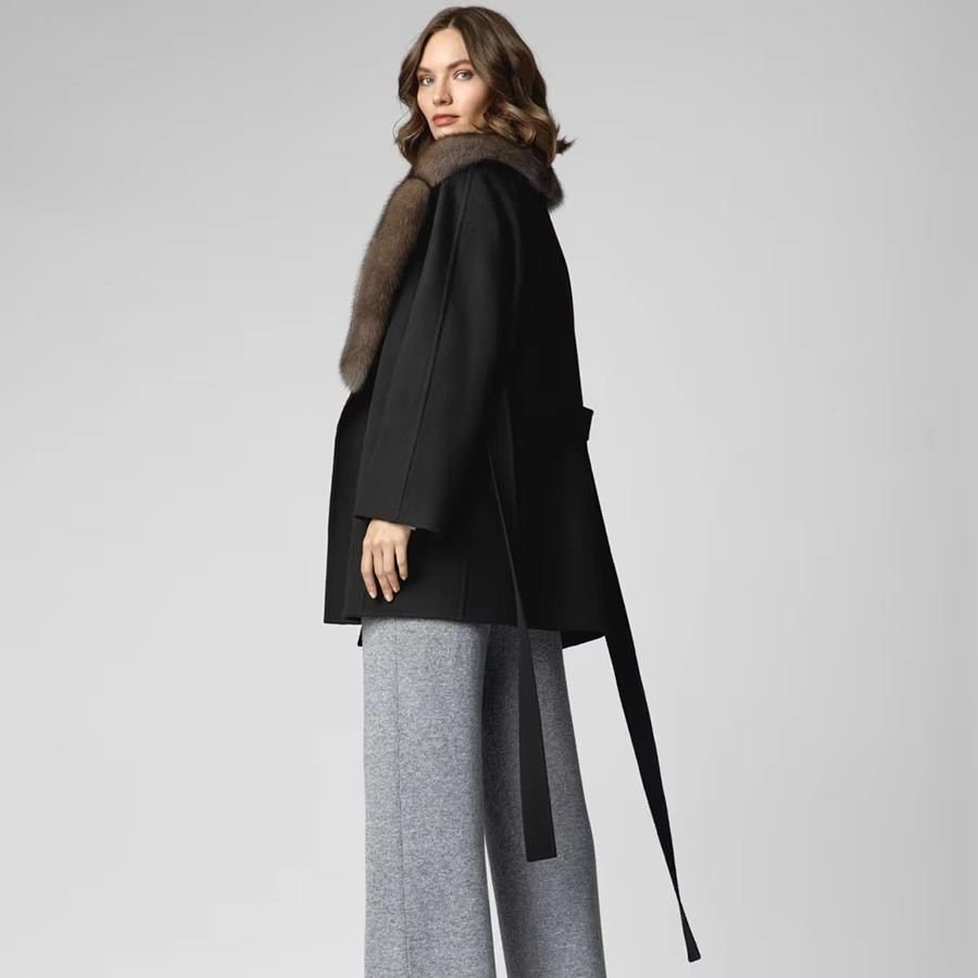 Natural Section Fox Fur Coat W - Women'S Fashion Bomber Jacket 评论和价格