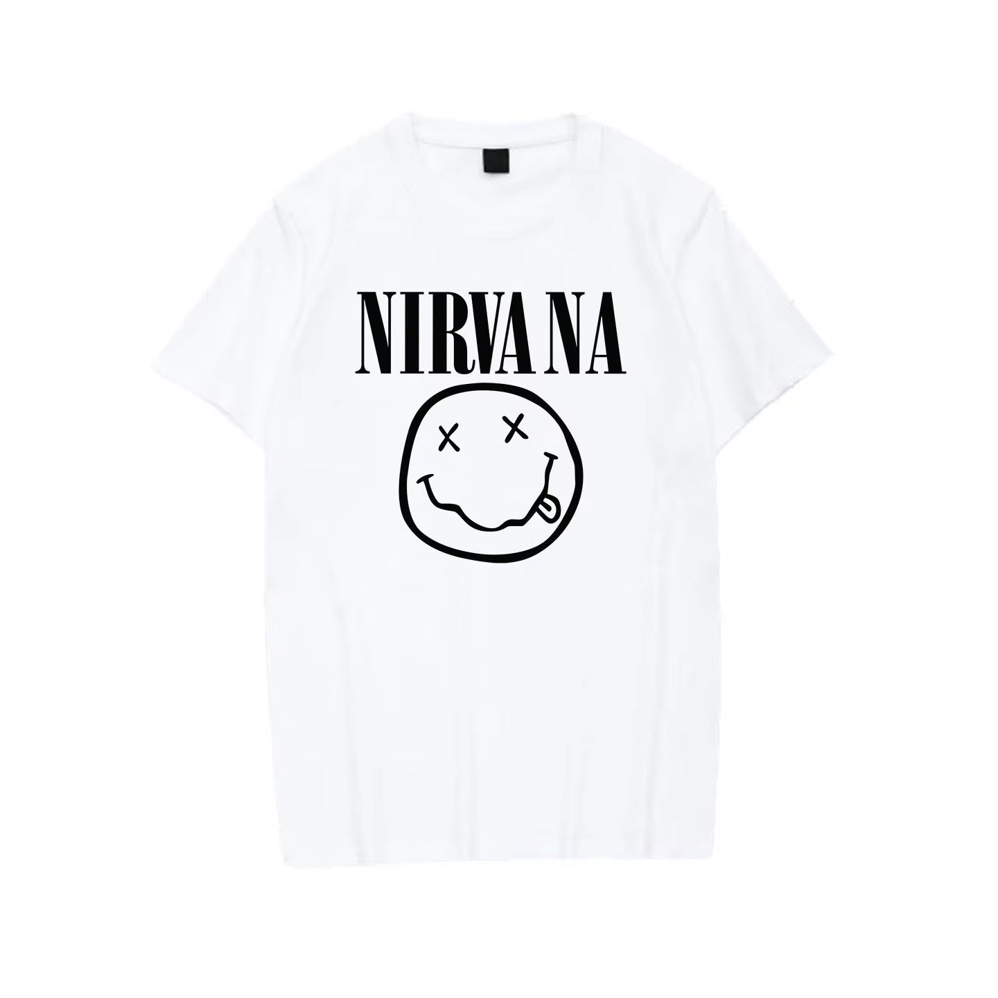 Nirvana Smiley Face Tee, 90s V - Women'S Fashion From The 90S 评论和价格